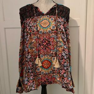 Johnny Was Mandala Margot Blouse XL - New With Tags